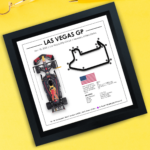 Max Verstappen Las Vegas Grand Prix - Las Vegas Strip Circuit - F1 3D Gift Ideas