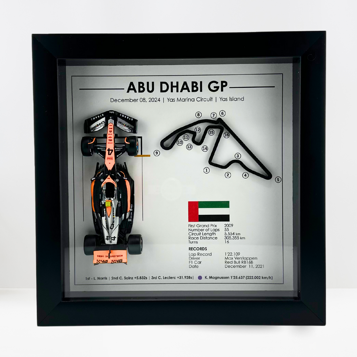 Lando Norris McLaren - 2024 Abu Dhabi Grand Prix - McLaren Constructors' Champion