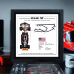 Oscar Piastri Victory - 2025 Miami Grand Prix - Formula 1 3D Showpiece