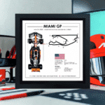 Oscar Piastri Victory - 2025 Miami Grand Prix - Formula 1 3D Showpiece