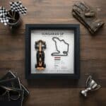 Lando Norris Victory - Hungarian Grand Prix 2025 Shadowbox Display - Formula 1 Gift Idea