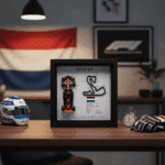 Oscar Piastri Victory – Dutch Grand Prix 2025 Shadowbox Display - Formula 1 Gift Idea - Zandvoort F1 Circuit